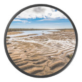 Budir Beach, IJsland Hockey Puck (Voorkant)