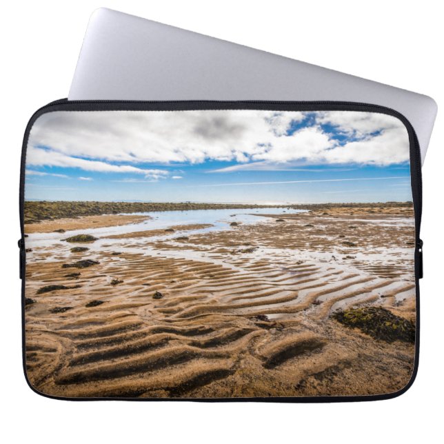 Budir Beach, IJsland Laptop Sleeve (Voorkant)