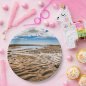 Budir Beach, IJsland Papieren Bordje (Feest)