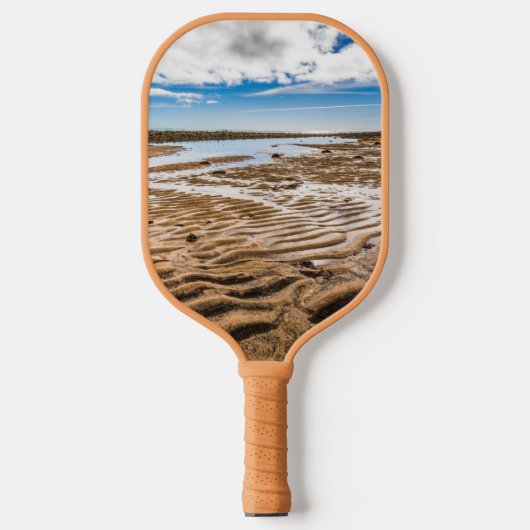 Budir Beach, IJsland Pickleball Paddle (Voorkant)