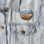 Budir Beach, IJsland Ronde Button 5,7 Cm (In situ)