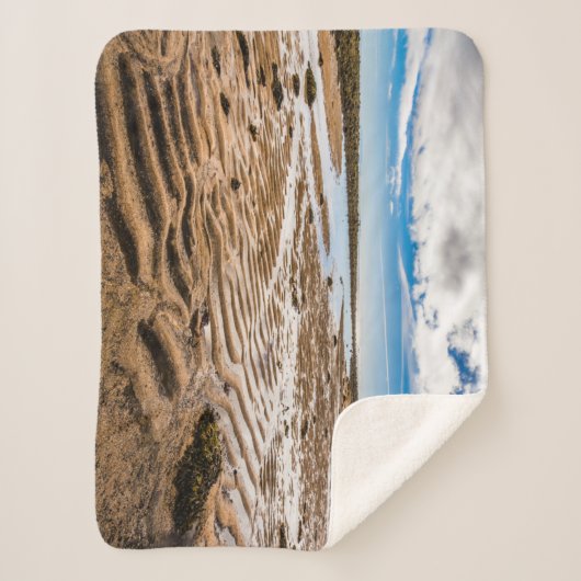 Budir Beach, IJsland Sherpa Deken (Voorkant)