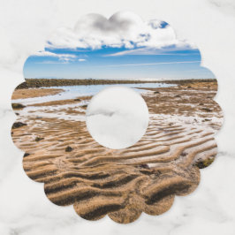 Budir Beach, IJsland Wijnglaslabel