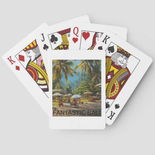 Budira - Kaart spelen Fantastic Bali (Achterkant)