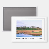 Budleigh Salterton, Devon, Engeland Magneet (Voorkant / Achterkant)