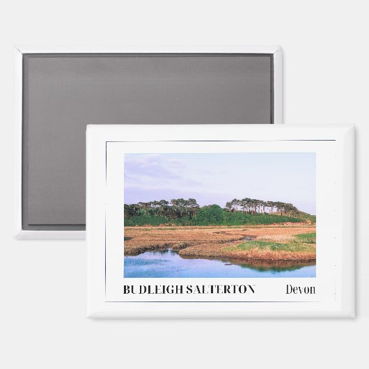 Budleigh Salterton, Devon, Engeland Magneet (Voorkant / Achterkant)