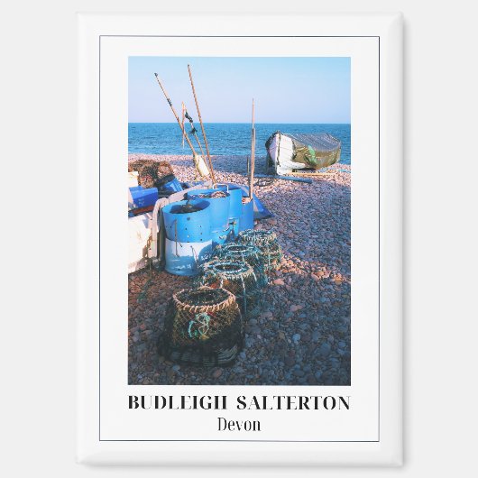 Budleigh Salterton, Devon, Engeland Magneet (Voorkant)