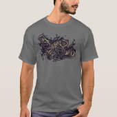 Budley Tribal Graphic T-shirt (Voorkant)