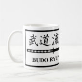 Budo Ryu Ninjutsu Dojo Coffee Mok (Links)