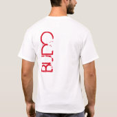 Budo Spirit marine T-shirt (Achterkant)