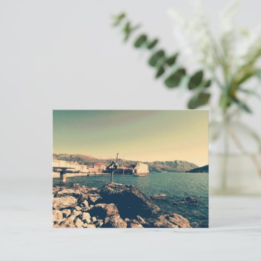 Budva Ballerina Briefkaart (Staand voorkant)