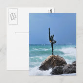 Budva ballerina Briefkaart (Voorkant / Achterkant)