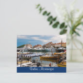 Budva Marina Briefkaart (Staand voorkant)