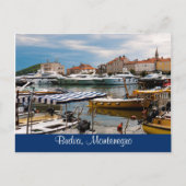 Budva Marina Briefkaart (Voorkant)