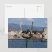 Budva, Montenegro Briefkaart (Voorkant / Achterkant)