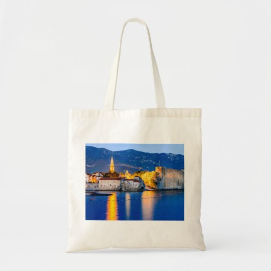 Budva Montenegro Tote Bag (Voorkant)