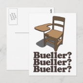 Bueller? Bueller? Bueller? Briefkaart (Voorkant / Achterkant)