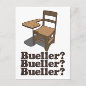 Bueller? Bueller? Bueller? Briefkaart (Voorkant)