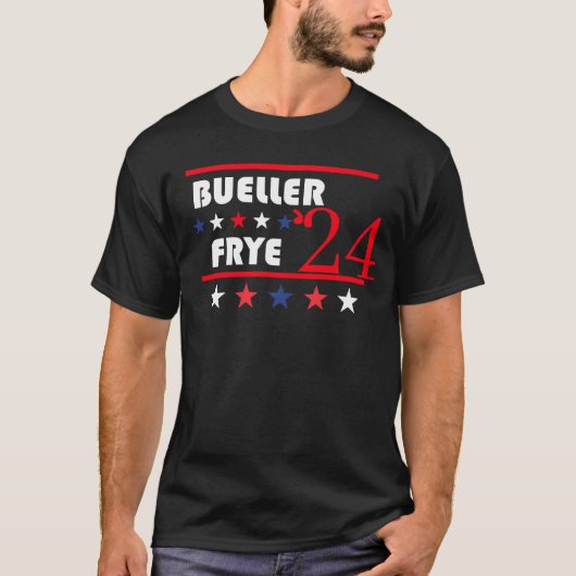 Bueller Frye 24 T-shirt (Voorkant)