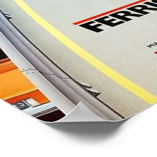 Buellers Ferris Poster (Hoek)