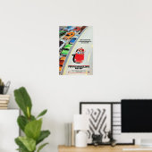 Buellers Ferris Poster (Thuiskantoor)