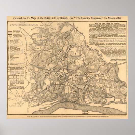 Buell's Shiloh Poster (Voorkant)