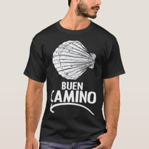 Buen Camino-bedevaart Camino De Santiago-wandelaar T-shirt