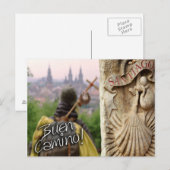 Buen Camino! Camino de Santiago de Compostelo...t Briefkaart (Voorkant / Achterkant)
