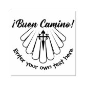 Buen Camino, de Camino de Santiago Zelfinktende Stempel (Design)