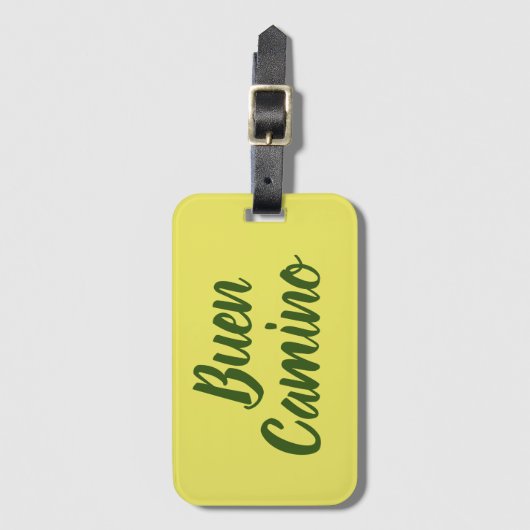 Buen Camino de Santiago Bagagelabel (Voorkant (verticaal))