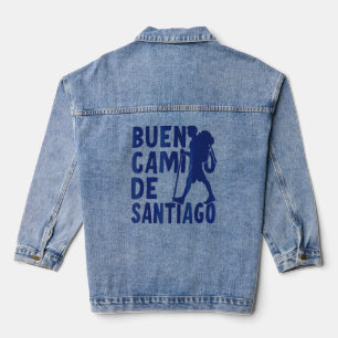 Buen Camino De Santiago de Compostela 2 Denim Jacket