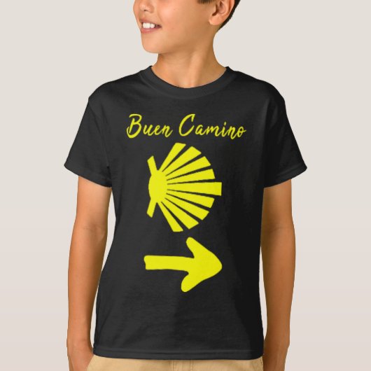Buen Camino De Santiago De Compostela St. James Wa T-shirt (Voorkant)
