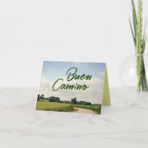 Buen Camino de Santiago Kaart Saint James Way
