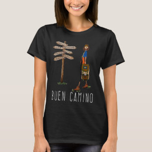 Buen Camino De Santiago Pelgrim Wandelroute Van St T-shirt