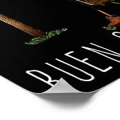 Buen Camino De Santiago Pilgrim Hiking Way Of St.  Poster (Hoek)