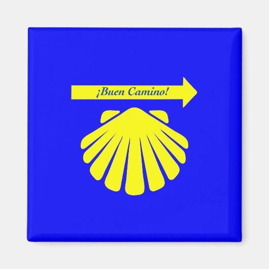 Buen Camino Koelkast Magnet (Voorkant)