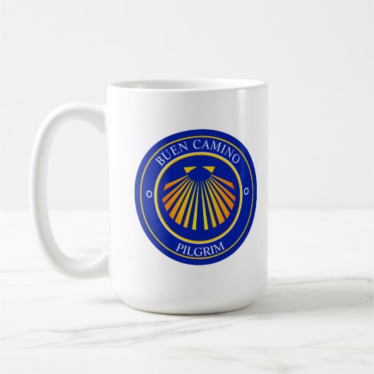 Buen Camino pelgrims Koffiemok (Links)