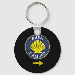 Buen Camino Shell El Camino De Santiago De Compost Sleutelhanger