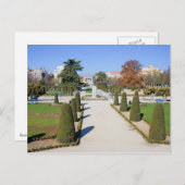 Buen Retiro Park in Madrid Briefkaart (Voorkant / Achterkant)