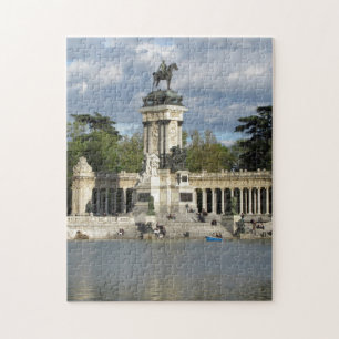 Buen Retiro Park, stad Madrid, Spanje Legpuzzel