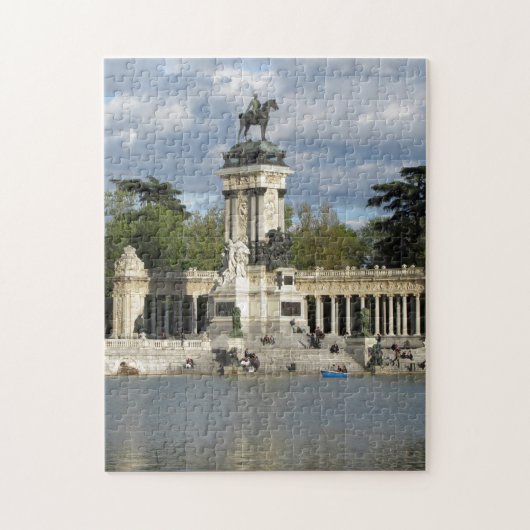Buen Retiro Park, stad Madrid, Spanje Legpuzzel (Verticaal)