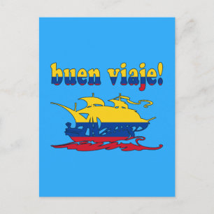 Buen Viaje - Goede reis in Colombia - Vacties Briefkaart