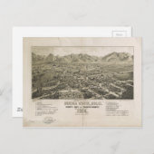 Buena Vista, Colorado (1882) Briefkaart (Voorkant / Achterkant)