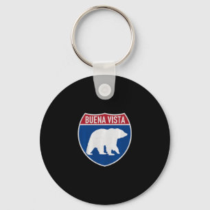 Buena Vista Colorado Beer Co Highway Interstate Zu Sleutelhanger