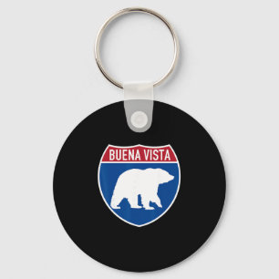 Buena Vista Colorado Beer Co Highway Interstate Zu Sleutelhanger