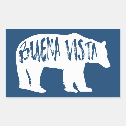 Buena Vista Colorado Beer Rechthoekige Sticker (Voorkant)