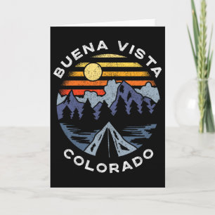 Buena Vista Colorado Bergen Vakantie Camping Zo Kaart