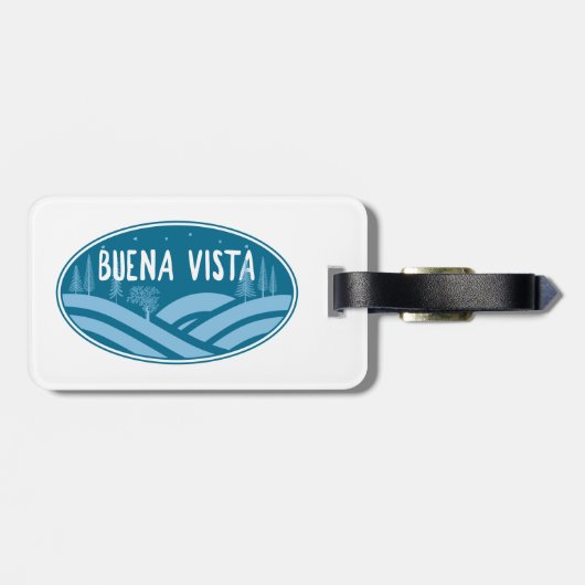 Buena Vista Colorado buitenshuis Bagagelabel (Achterkant horizontaal)