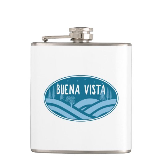 Buena Vista Colorado buitenshuis Heupfles (Voorkant)