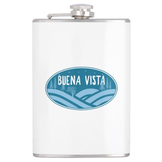 Buena Vista Colorado buitenshuis Heupfles (Voorkant)